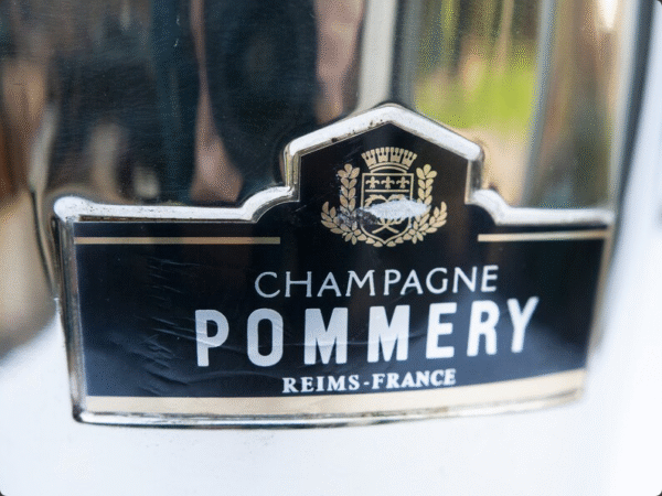 Seau à Champagne Pommery - Métal Argenté - Reproduction Sous Licence - 21cm