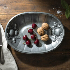 Vintage Pewter Serving Tray