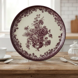 Vintage French decorative serving tray