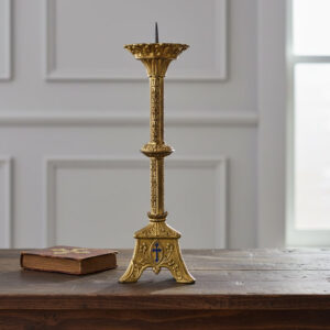 Antique French Church Candlestick