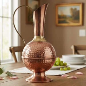 Vintage Hammered Copper Watering Can