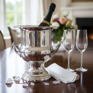 Vintage French Trophy Champagne Bucket