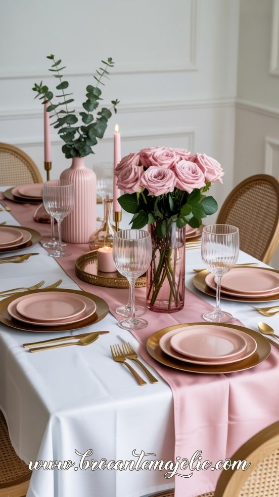 valentines table runner idea