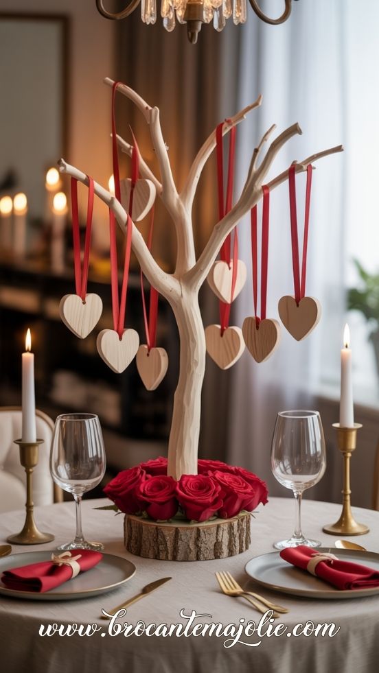 valentines day centerpiece