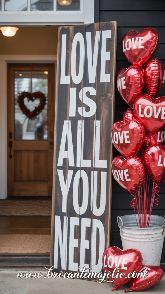 valentines day sign