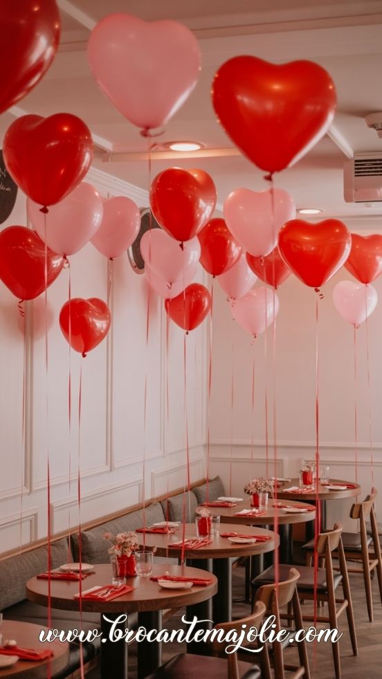 valentines decorations restaurant