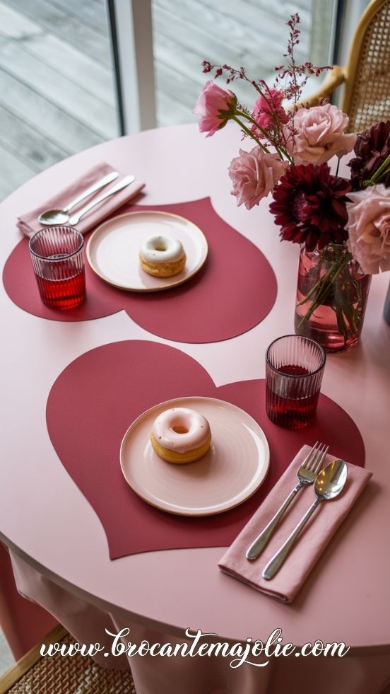 valentine's table settings