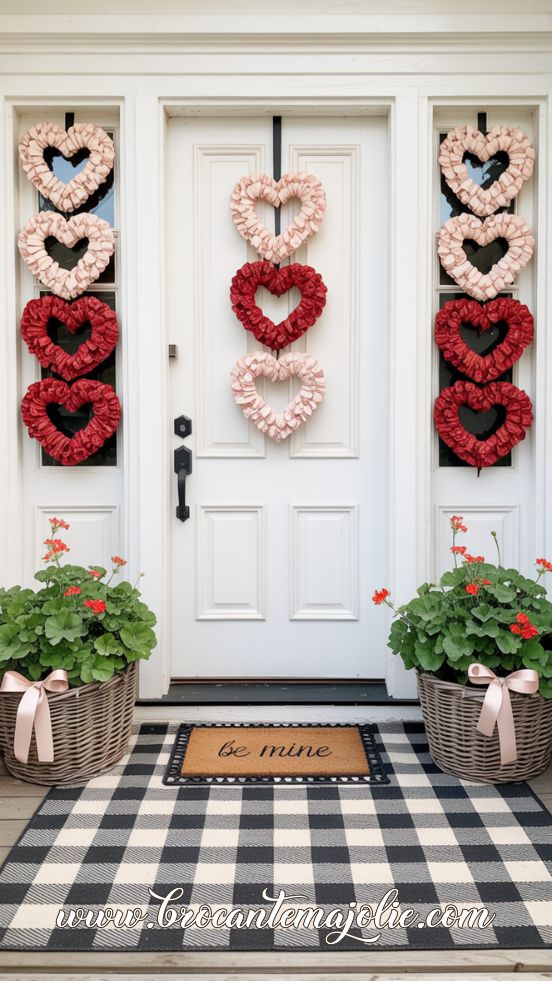 valentine's day planters for outdoor