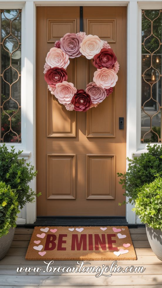 valentine's day door mat