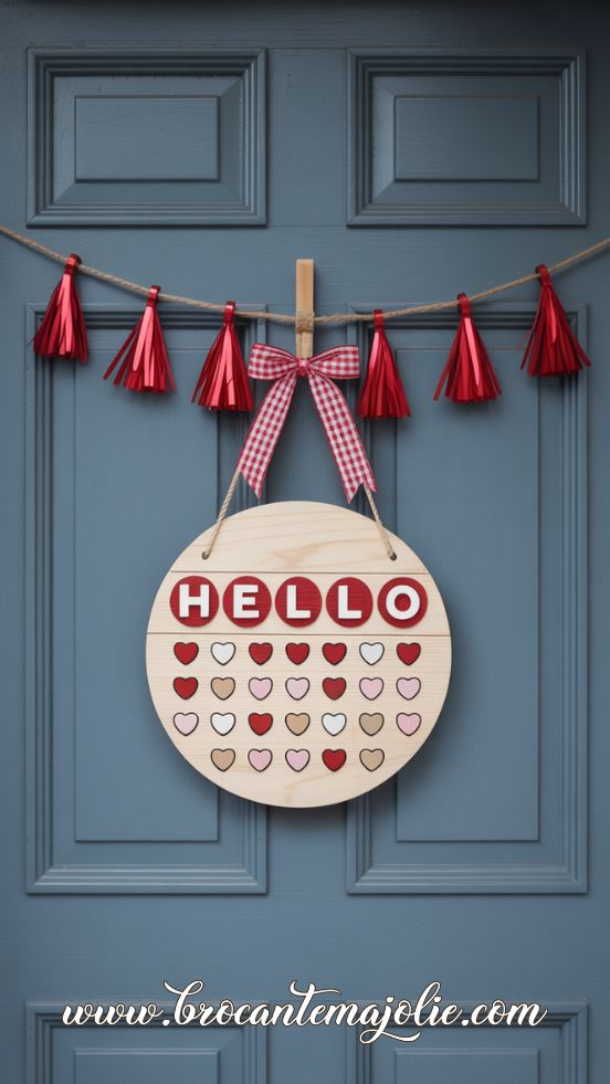 valentines garland