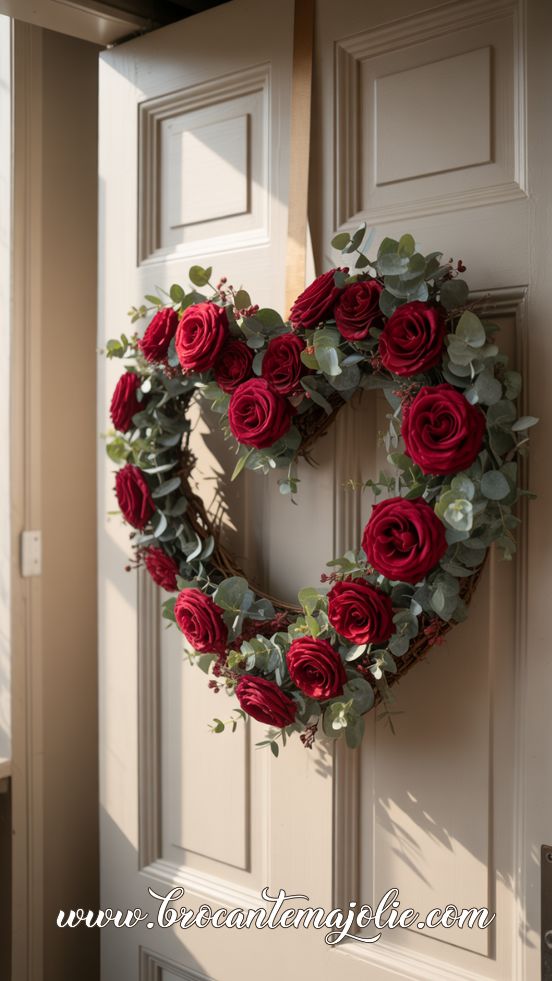 valentine's day wreath