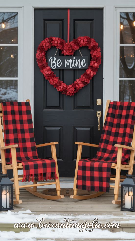 valentines porch seating