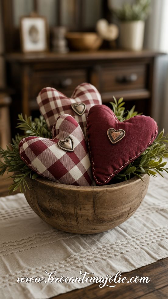 primitive valentine decorations