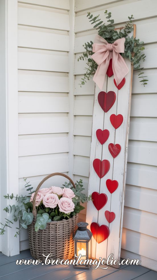 valentine lantern front porch