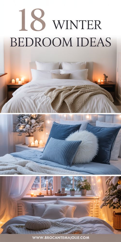 winter bedroom pinterest pin
