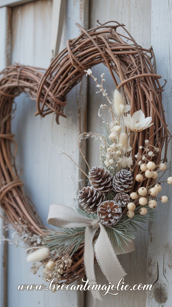Heart-Shaped Grapevine Wreath