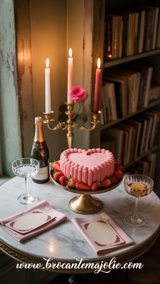 elegant valentines table decor