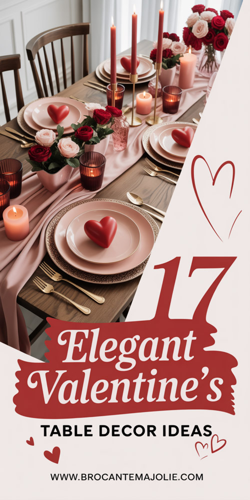 valentines table decor pinterest pin