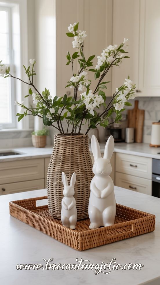 modern farmhouse easter decor