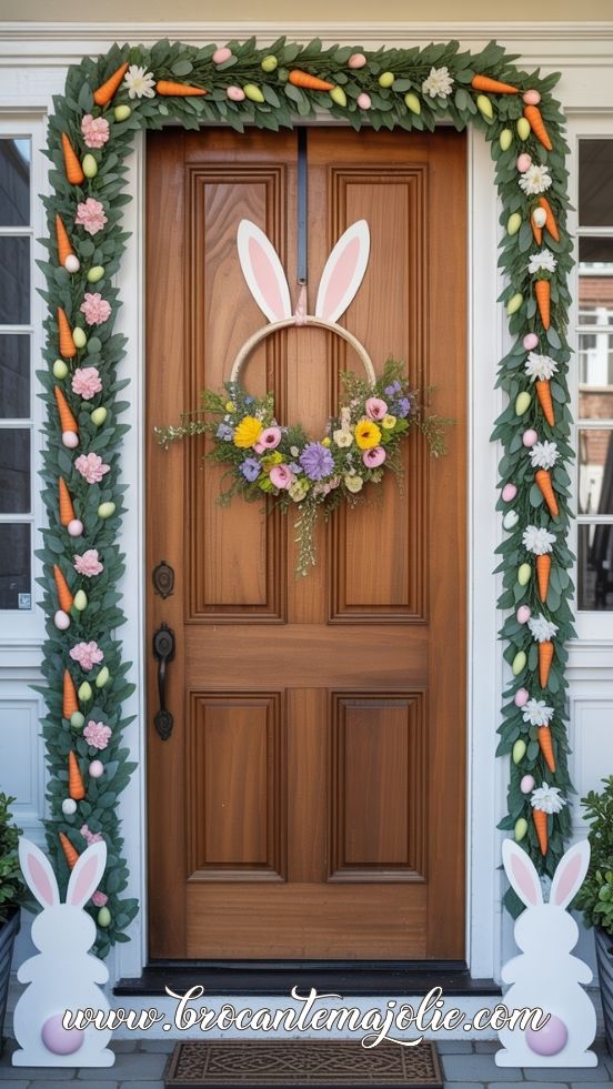 farmhouse easter front door