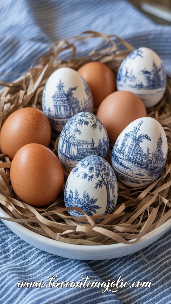 vintage easter eggs