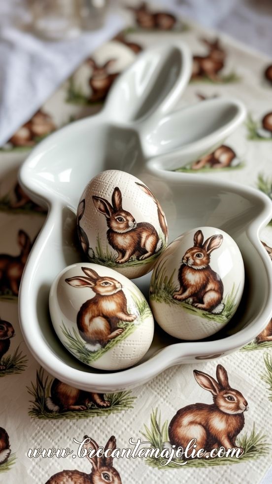 vintage easter eggs