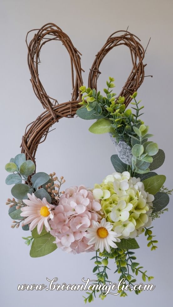 easter spring wreath