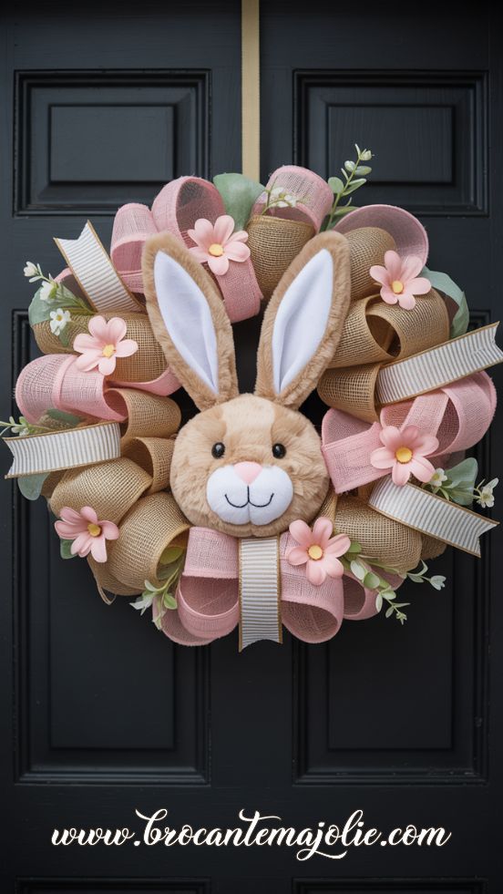 easter spring wreath