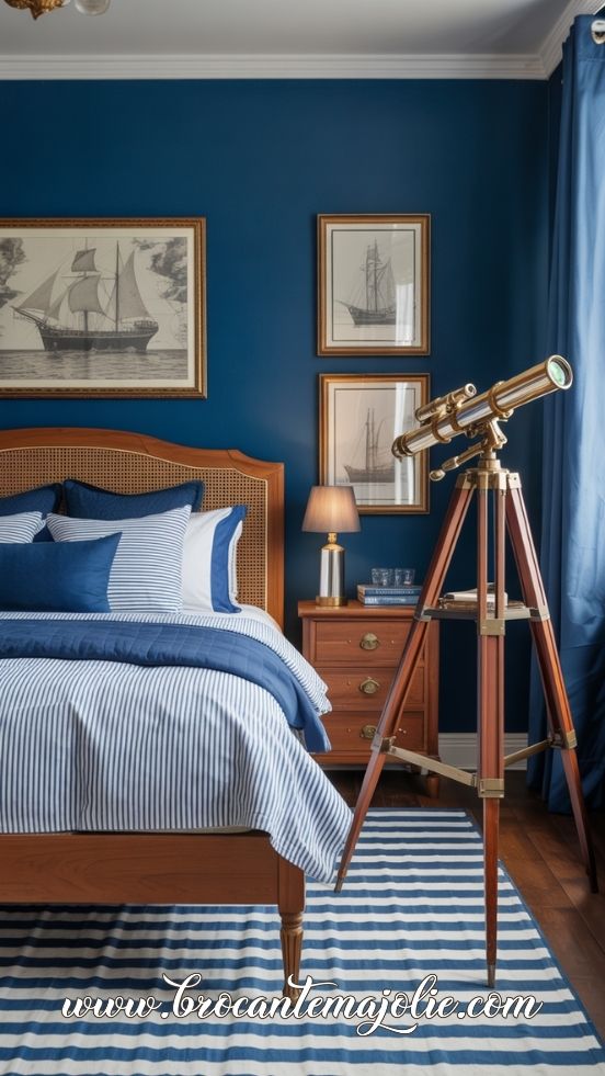 coastal farmhouse bedroom