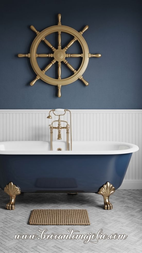 modern coastal bathroom