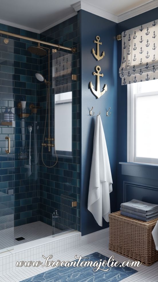 modern coastal bathroom