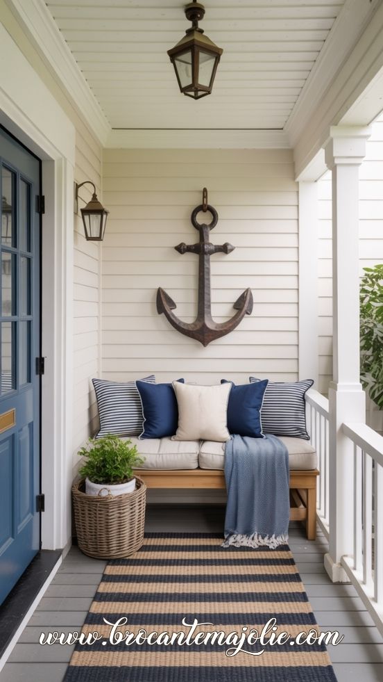 coastal farmhouse exterior balcony