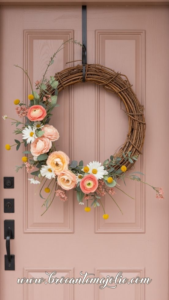 easter grapevine wreath