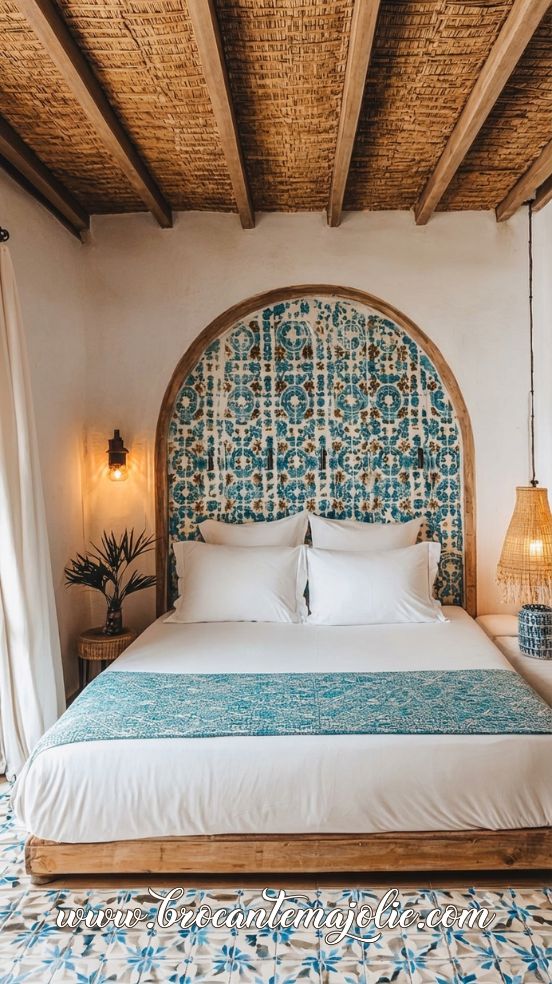 boho coastal bedroom