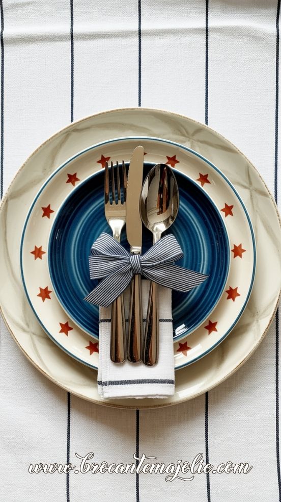 4th of july plates