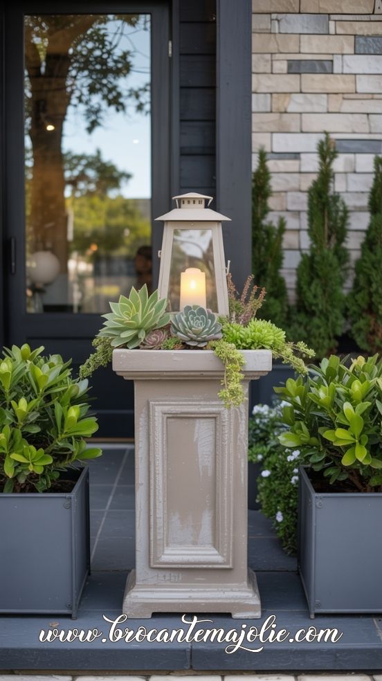 tall outdoor planter ideas