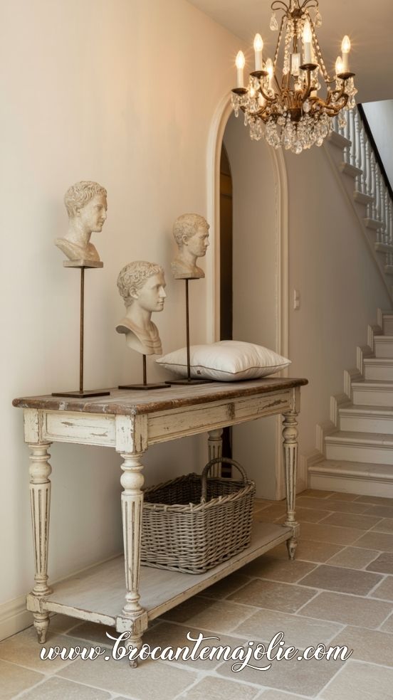 french console table