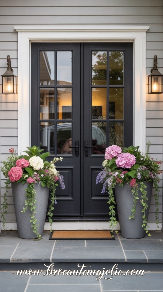 tall outdoor planters
