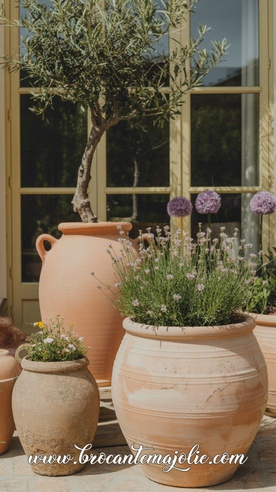 terracotta pots
