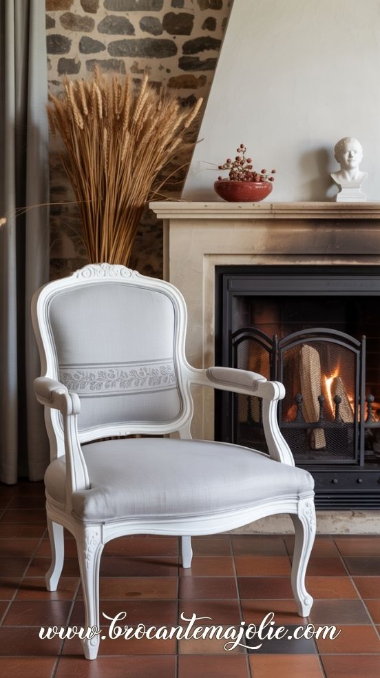 french accent chair
