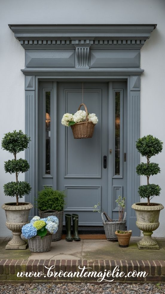 front door planter ideas