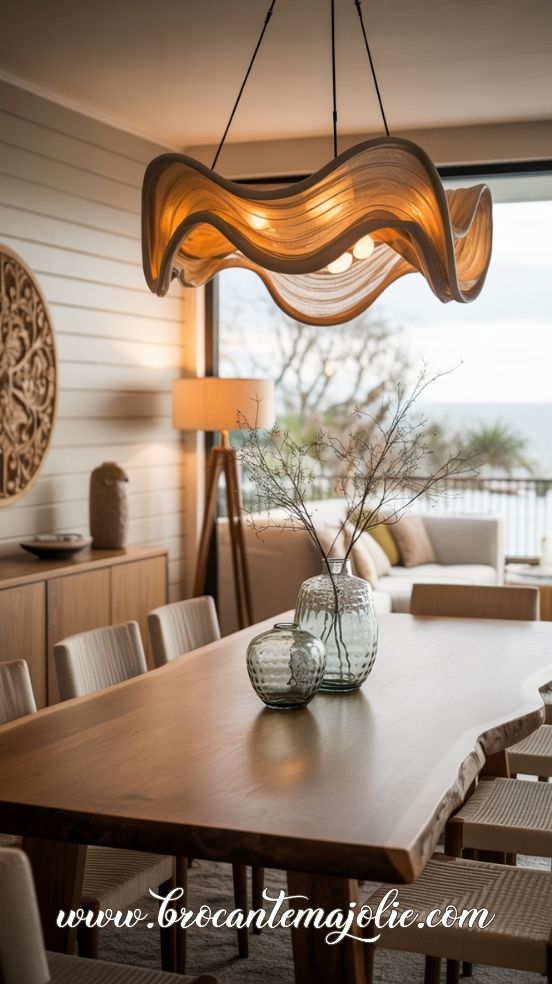 beachy chandelier