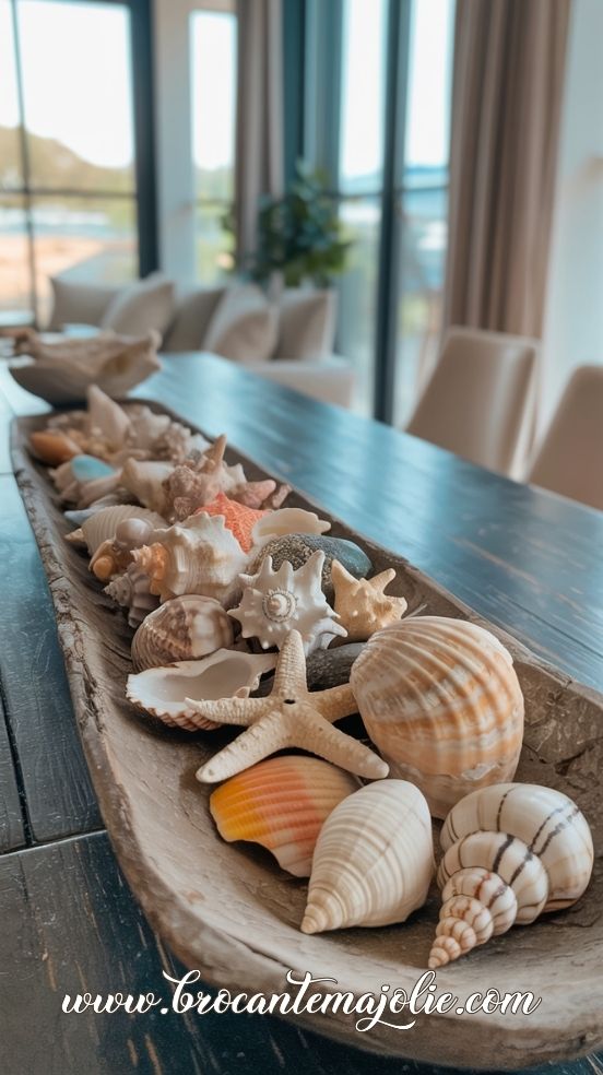 beach table decorations