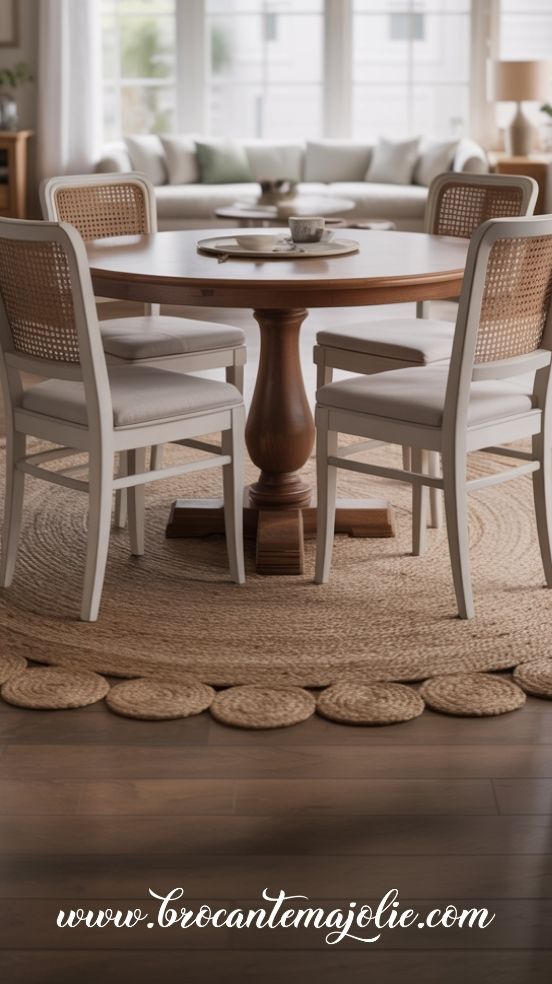 coastal dining room rug
