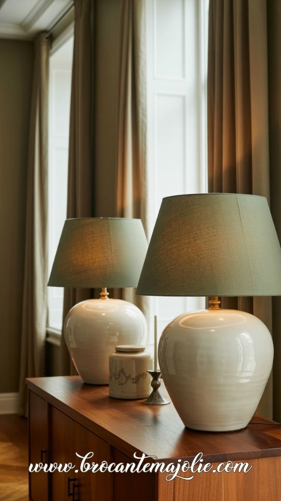 farmhouse lamps living room