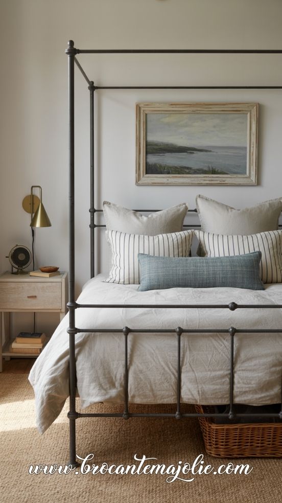 neutral coastal bedroom
