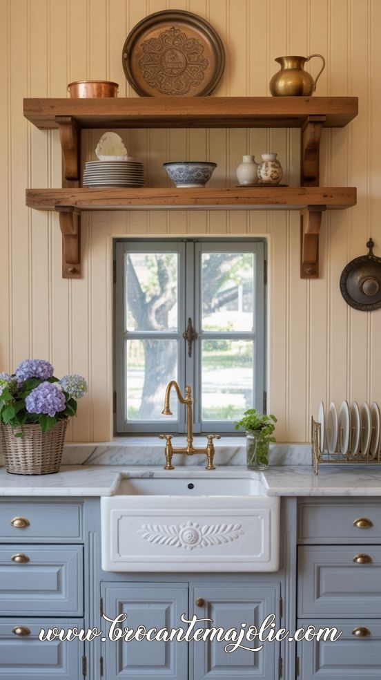 coastal cottage kitchen