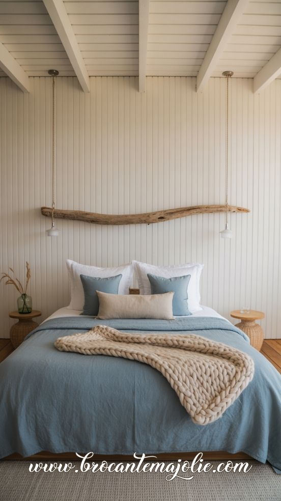 coastal master bedroom