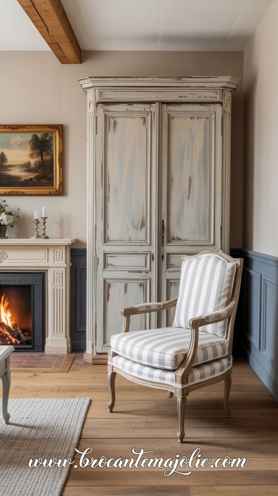 french antique chair