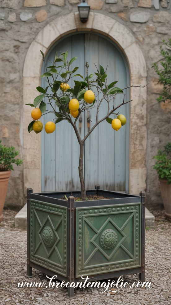 metal outdoor planter box